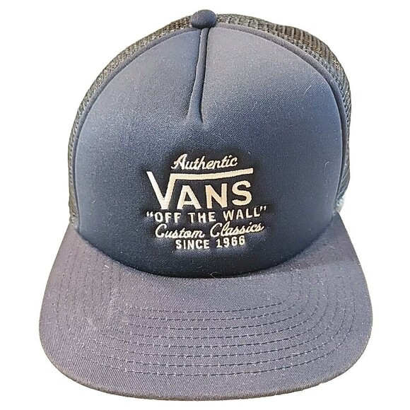 VANS Other - VANS‎ Galer Trucker Hat Cap Off The Wall since 1966 Classics Snapback Adjustable